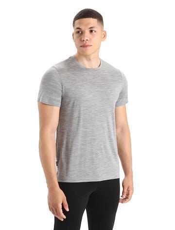 Metro Heather Icebreaker Merino Sphere II Short Sleeve Men's T Shirts | AU 1154YXFU